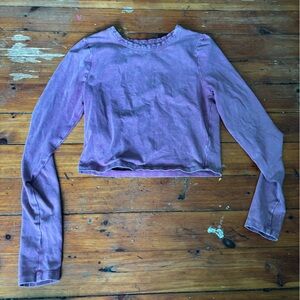 Purple Pacsun Long Sleeve Top